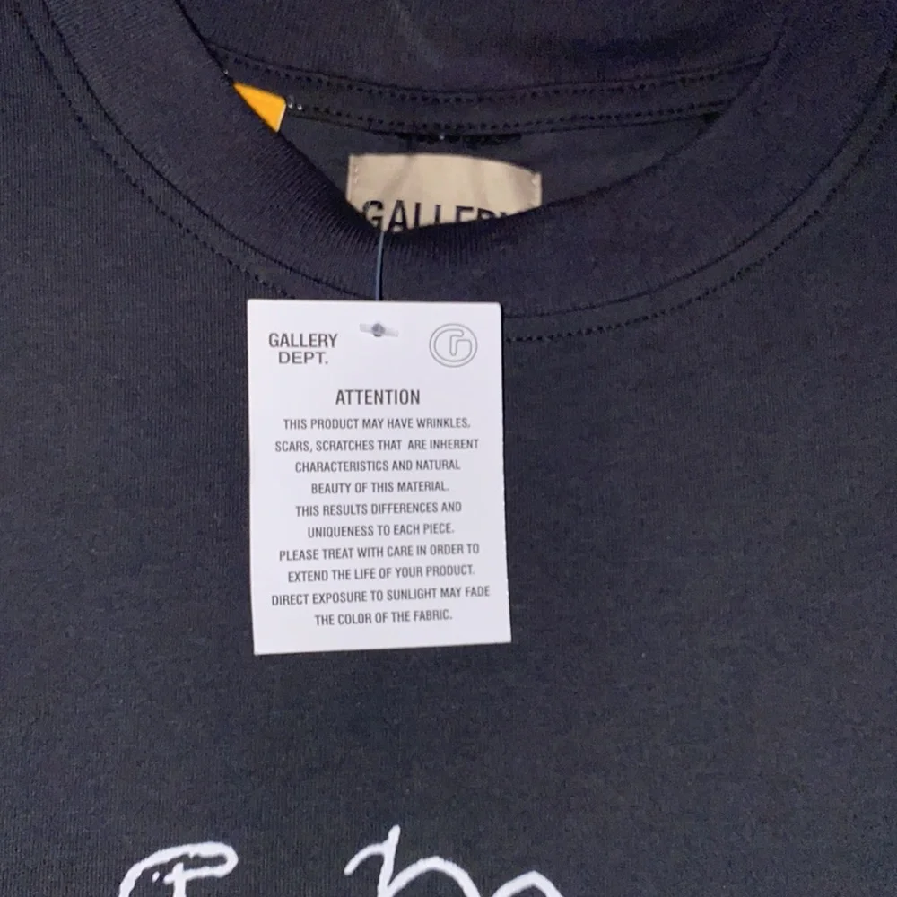 COPY - NWT RARE gallery dept. Boxy ANTIQUE BLACK handwritten “I m sad I miss my… - Picture 14 of 17